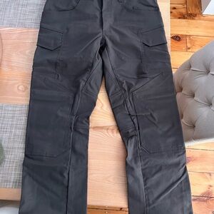 Men's Charcoal Cargo work Pants